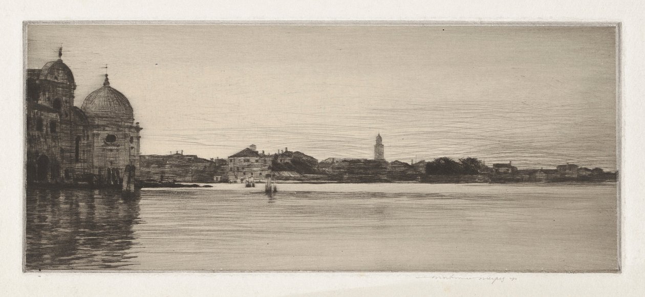 Kveld, Venezia (sen ettermiddag) av Mortimer Menpes