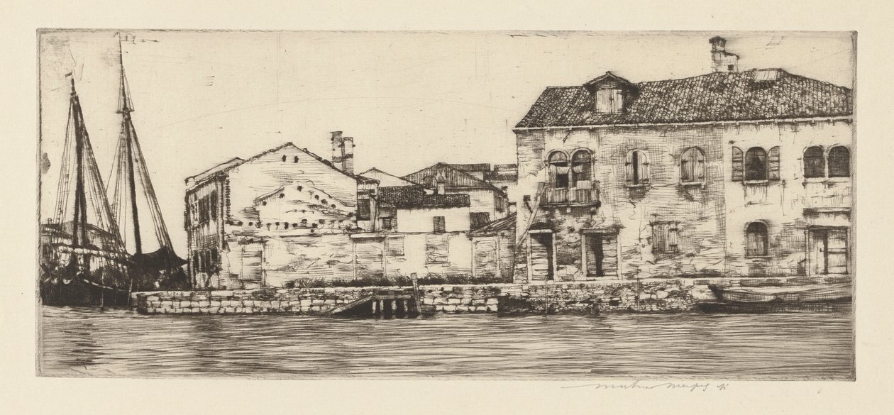 Giudecca av Mortimer Menpes