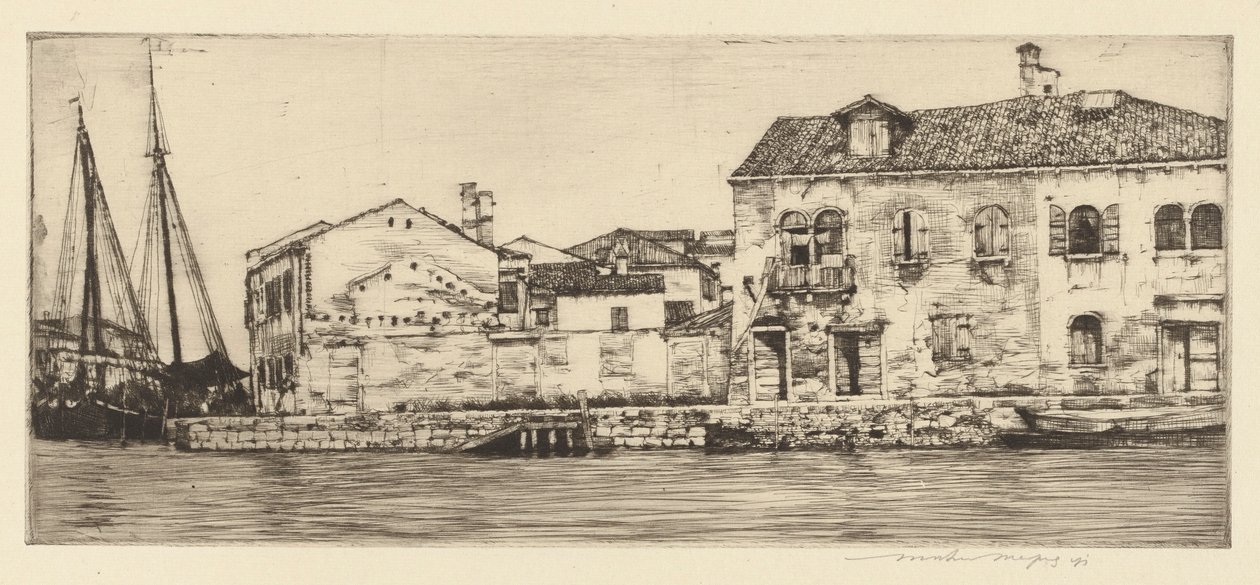 Giudecca, Venezia av Mortimer Menpes