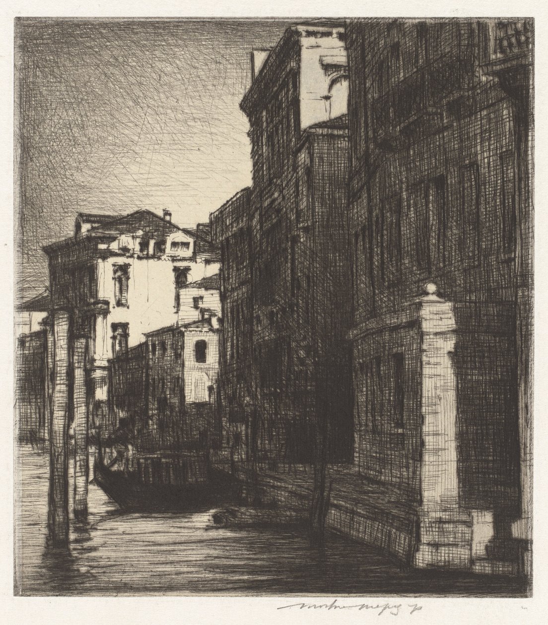 Sen ettermiddag, Venezia av Mortimer Menpes