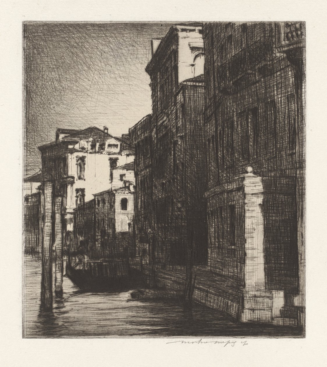 Sen ettermiddag, Venezia av Mortimer Menpes