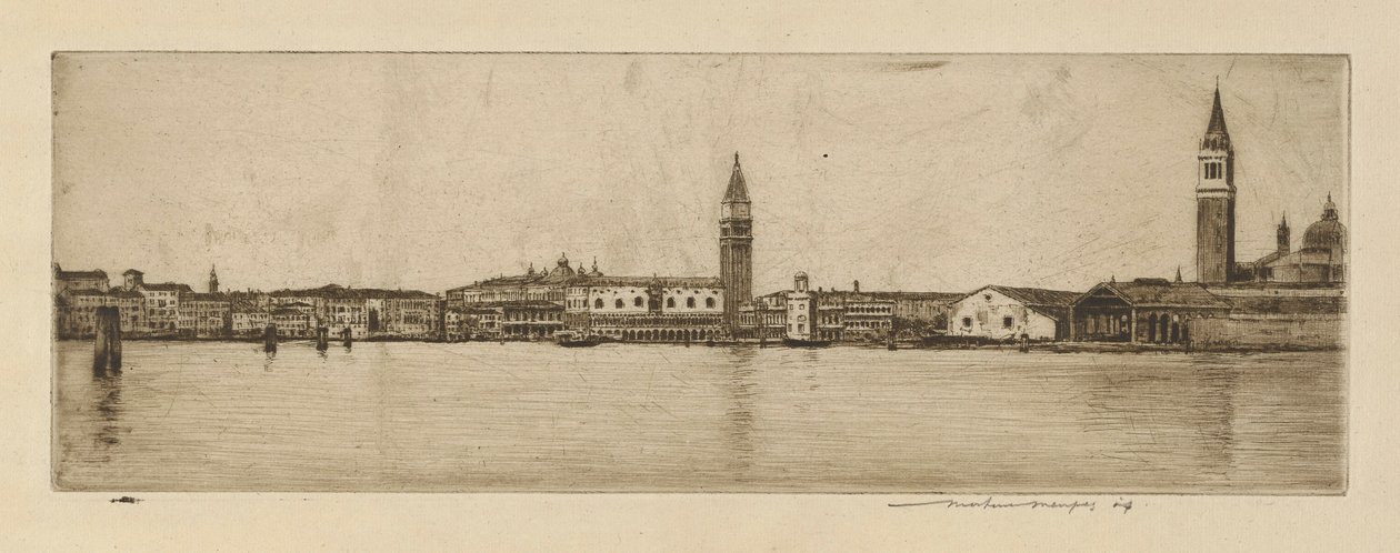 Panorama fra St. Mark av Mortimer Menpes