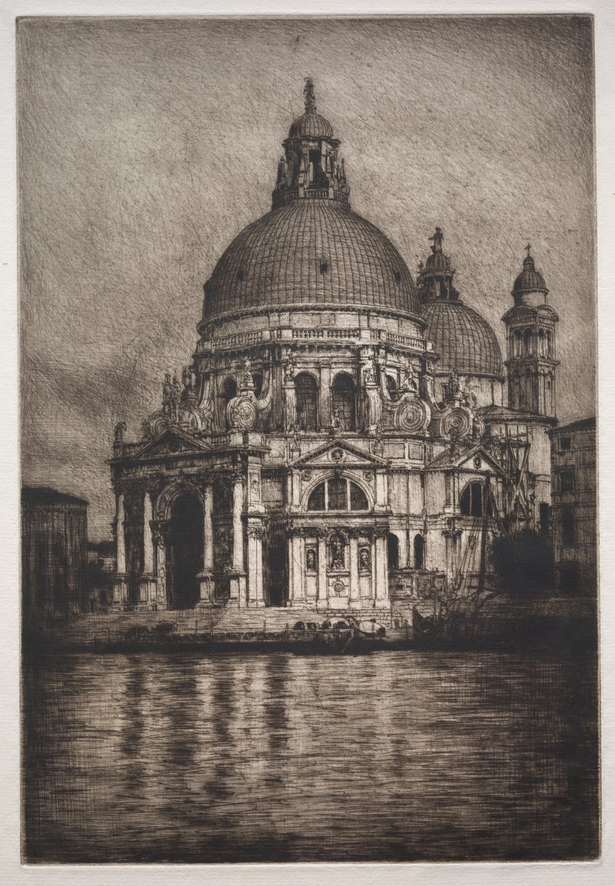 Santa Maria Della Salute #2, 1910. av Mortimer Menpes