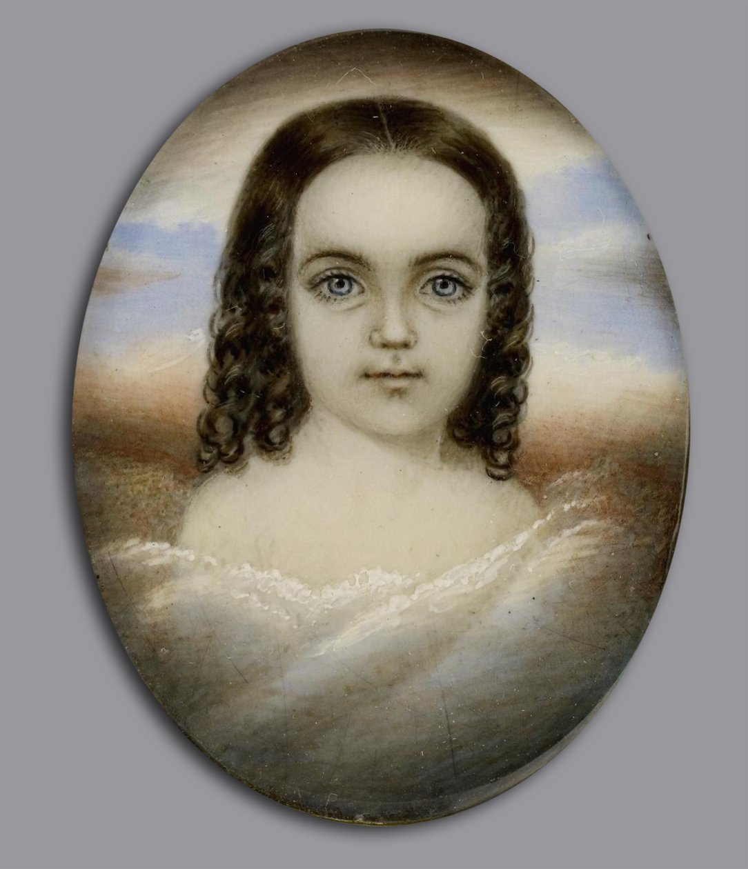 Portrett av en jente av Moses B. Russell