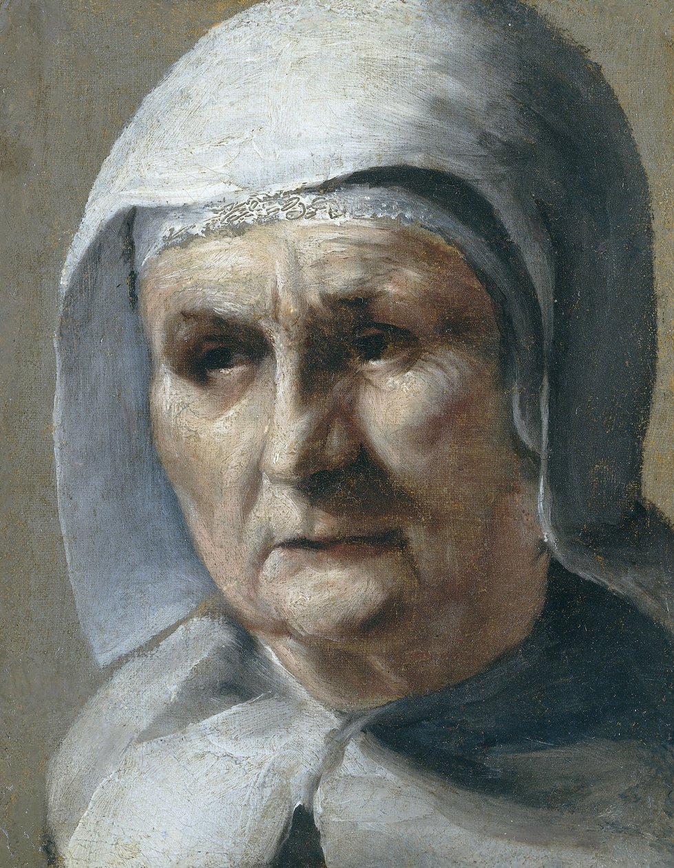 Gammel kvinne av Moses Ter Borch
