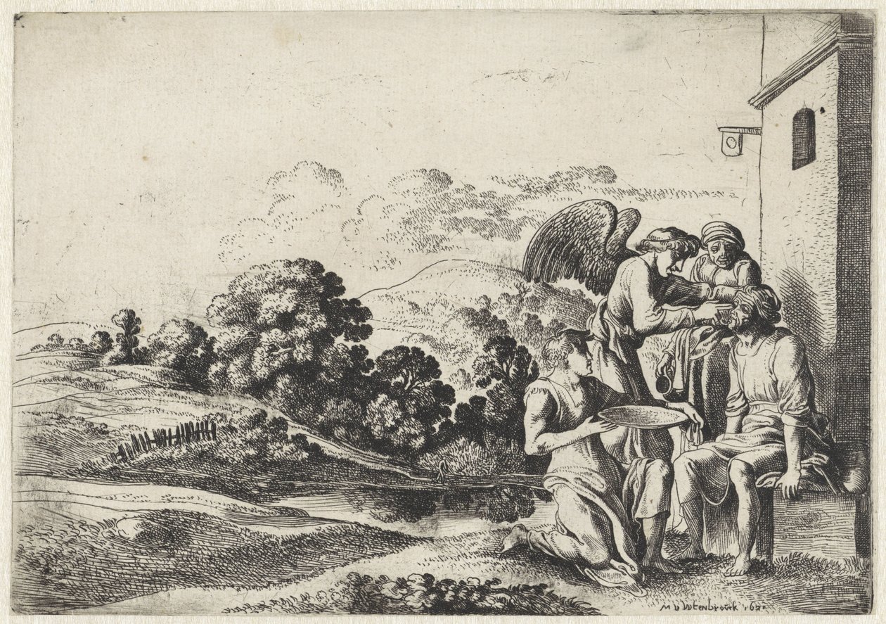 Tobias helbreder farens blindhet The Story of Tobias (serietittel) av Moyses van Wtenbrouck
