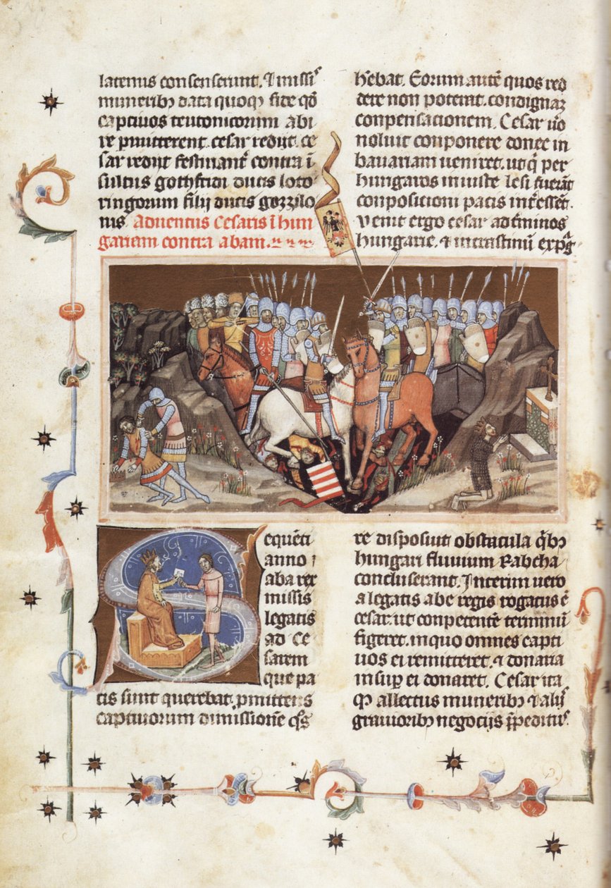 Illuminated Chronicle; Chronicon Pictum; Able Chronicle 50 av Márk Kálti