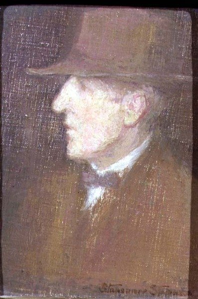 Portrett av Robert Macaulay Stevenson (olje på lerret) av Mrs Stanmore Leslie Dean Stevenson