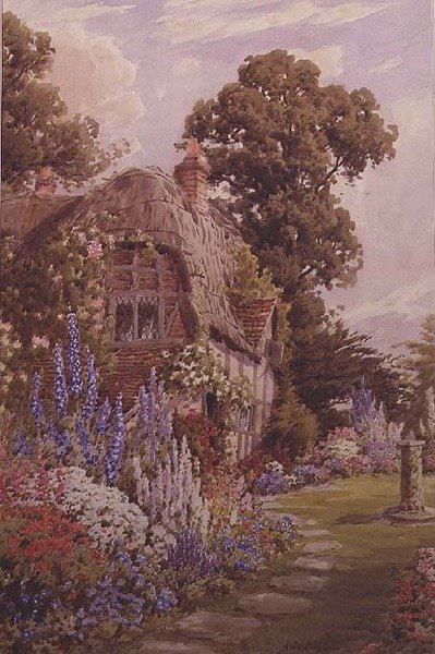 En hyttehage av Mrs. Walford