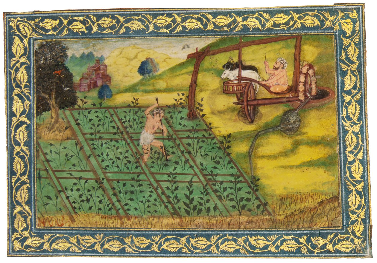 Pastoral scene av Mughal School