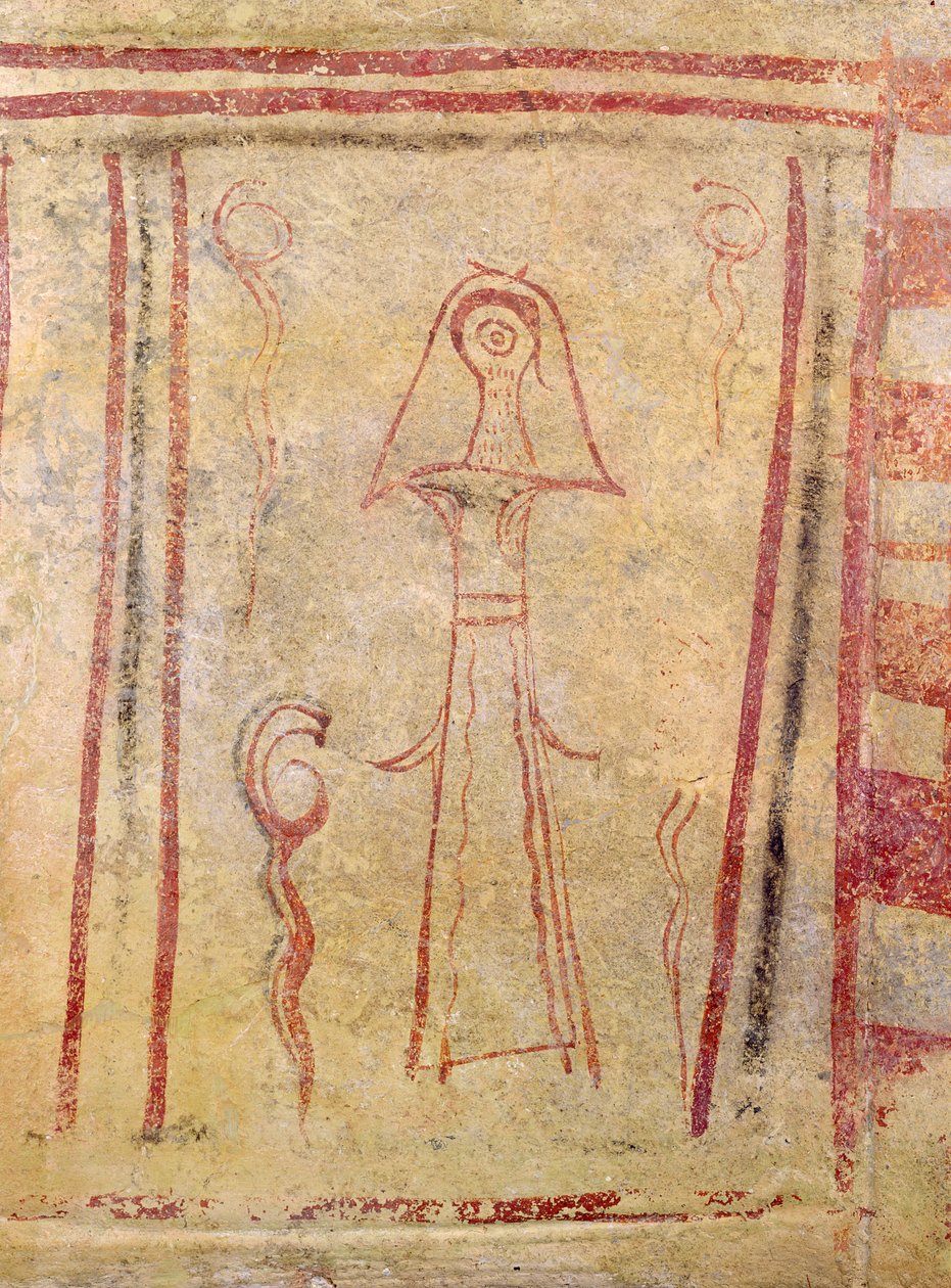 Larnax (keramikk) (se også 288284-288289) av Mycenaean