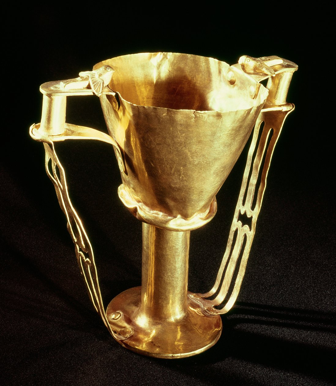 Nestors kopp, Mykene, ca. 1550-1500 f.Kr. (gull) (se også 11599) av Mycenaean