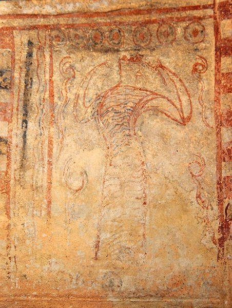Larnax (keramikk) (se også 288284-288289) av Mycenaean