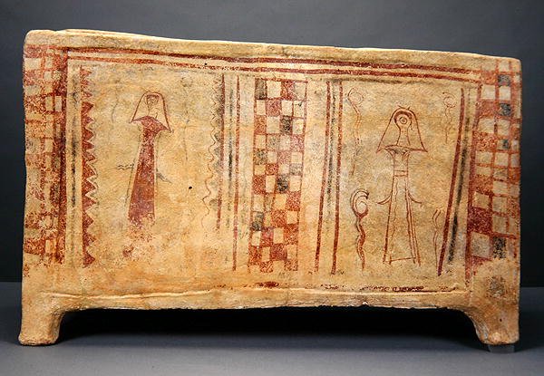 Larnax (keramikk) av Mycenaean