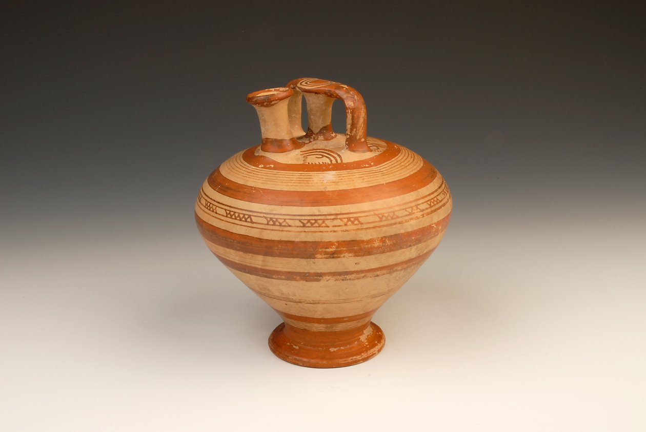 Pot Ewer, 1300–1200 f.Kr. (terrakotta) av Mycenaean