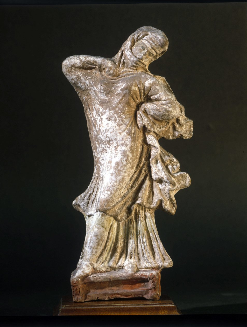 Mykensk sivilisasjon: tilslørt danser av Tanagra, 3. århundre f.Kr., Museo della Scala, Milano av Mycenaean Mycenaean