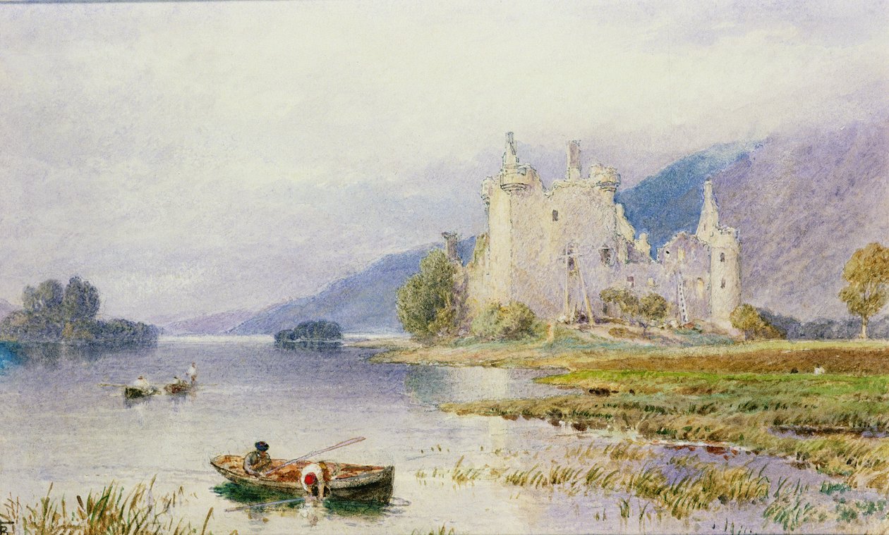 Kilchurn Castle av Myles Birket Foster