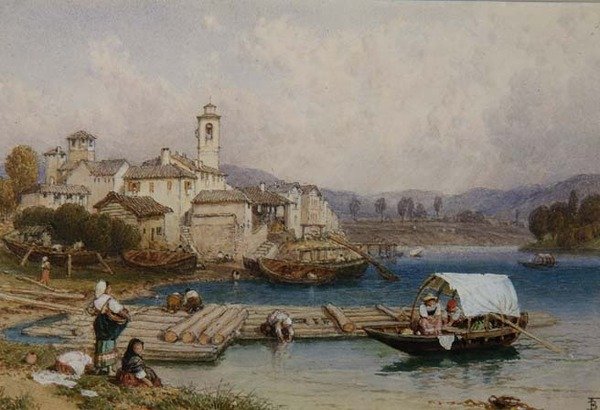 Lago Maggiore av Myles Birket Foster