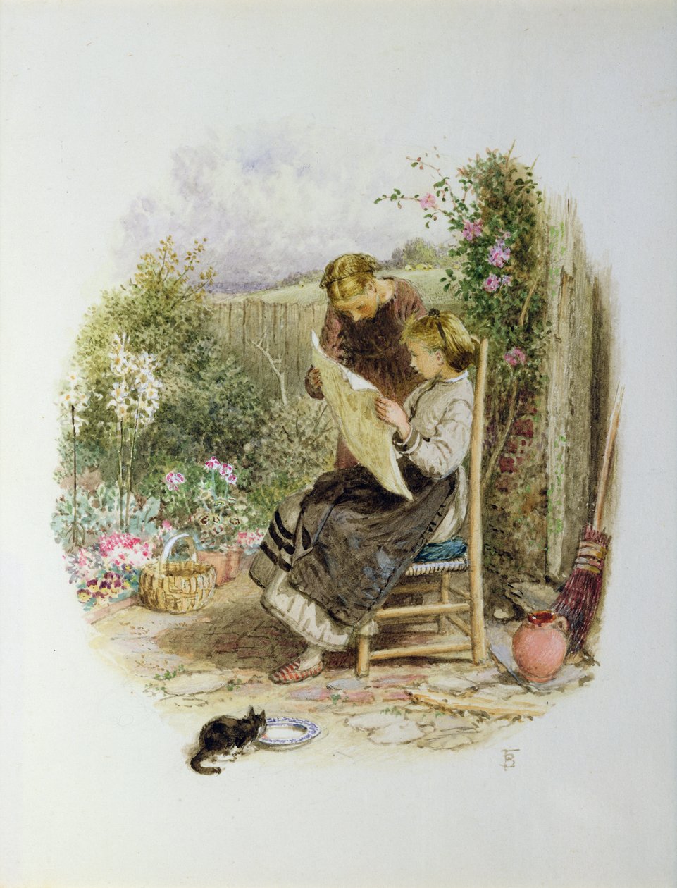 Morgennyheter av Myles Birket Foster