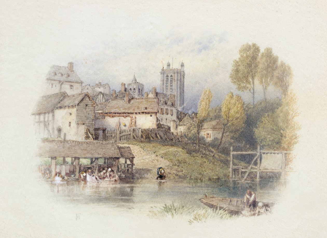 Nantes, Frankrike av Myles Birket Foster