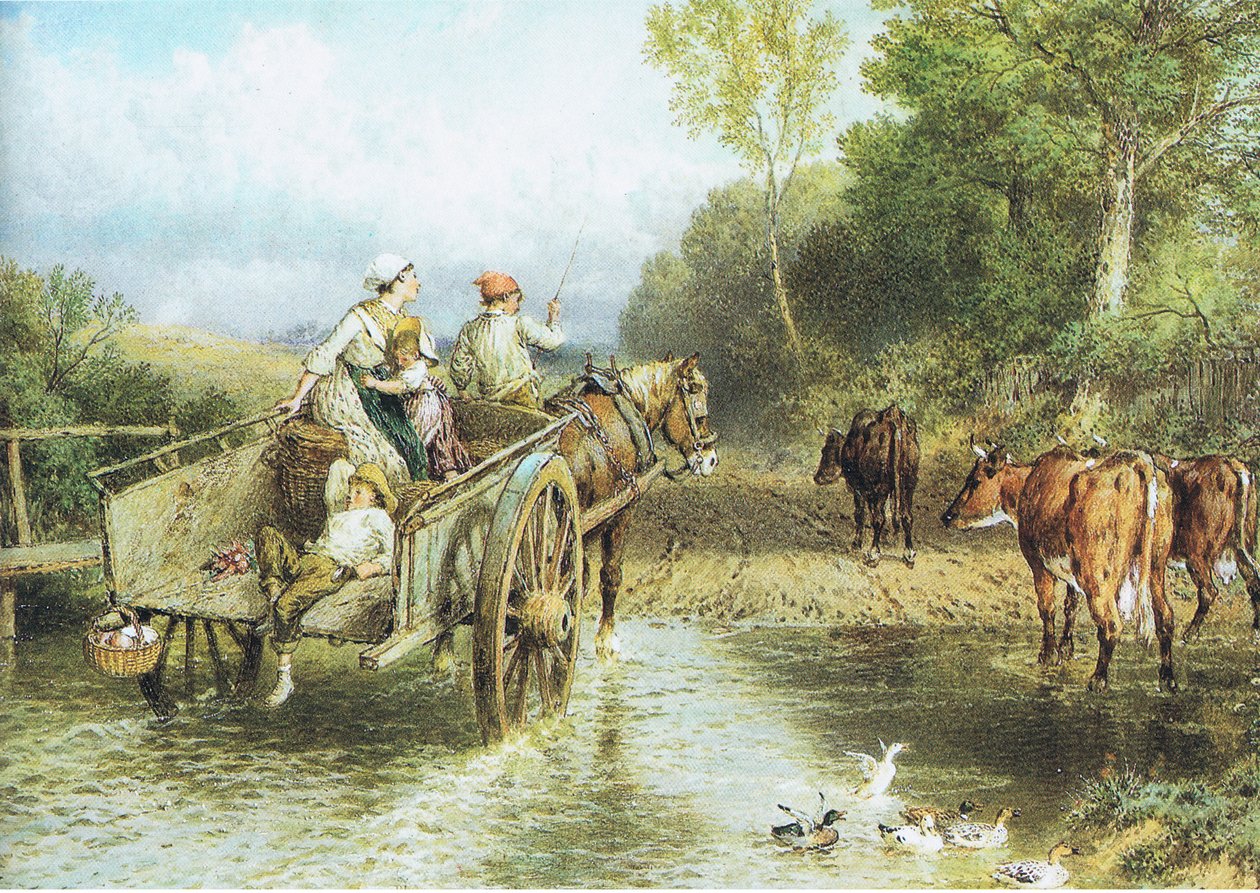 Tilbake fra markedet av Myles Birket Foster