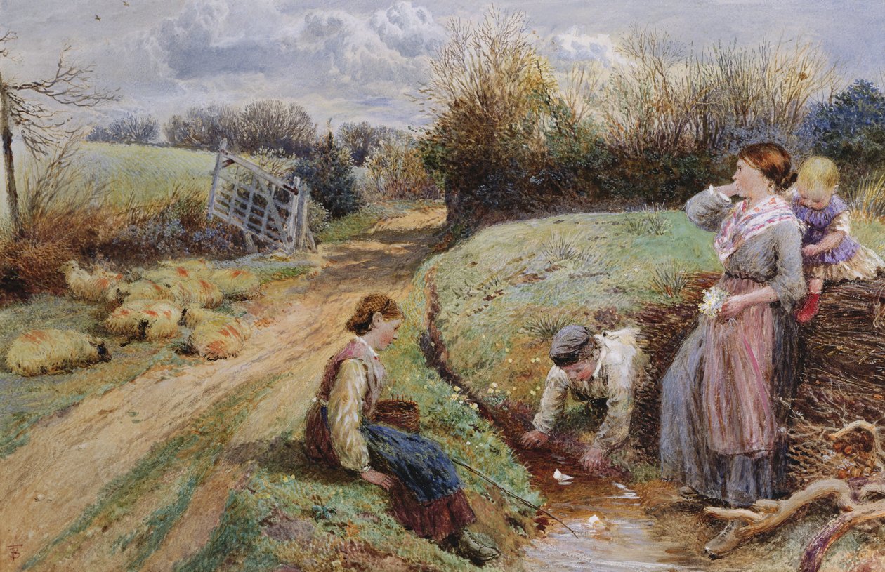 Våren av Myles Birket Foster