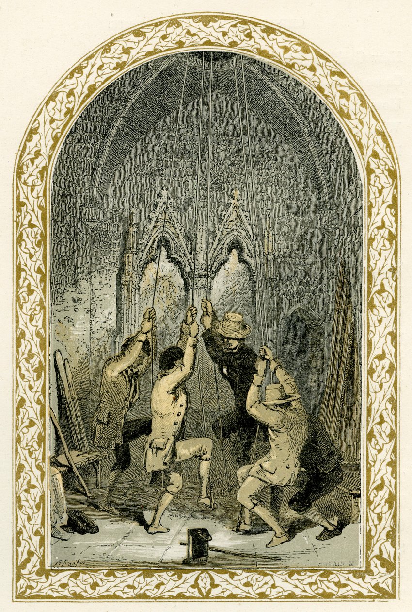 Klokkere - illustrasjon av Birket Foster av Myles Birket Foster