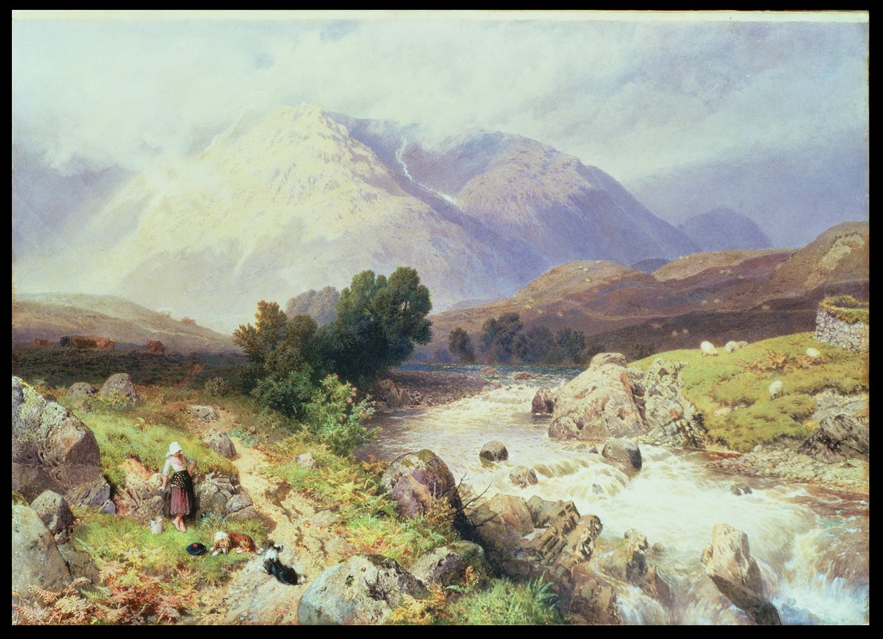 Høylandet, nær Argyle av Myles Birket Foster