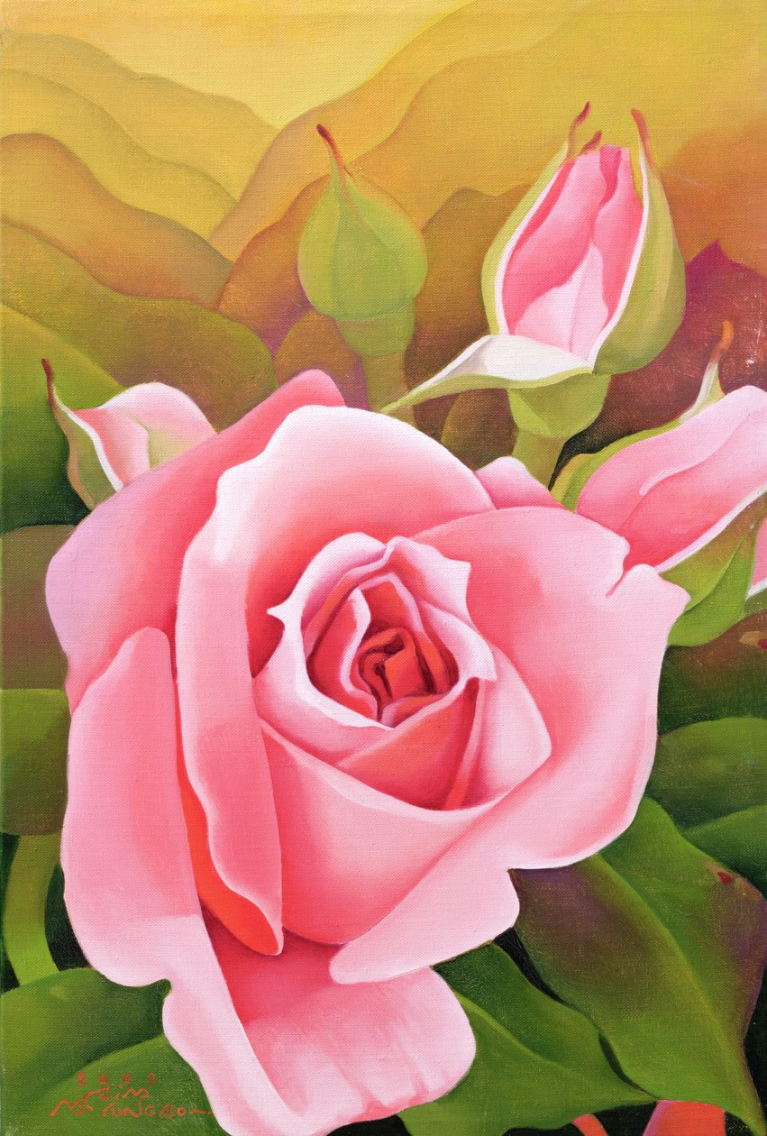 Rosen, 2002 av Myung Bo Sim