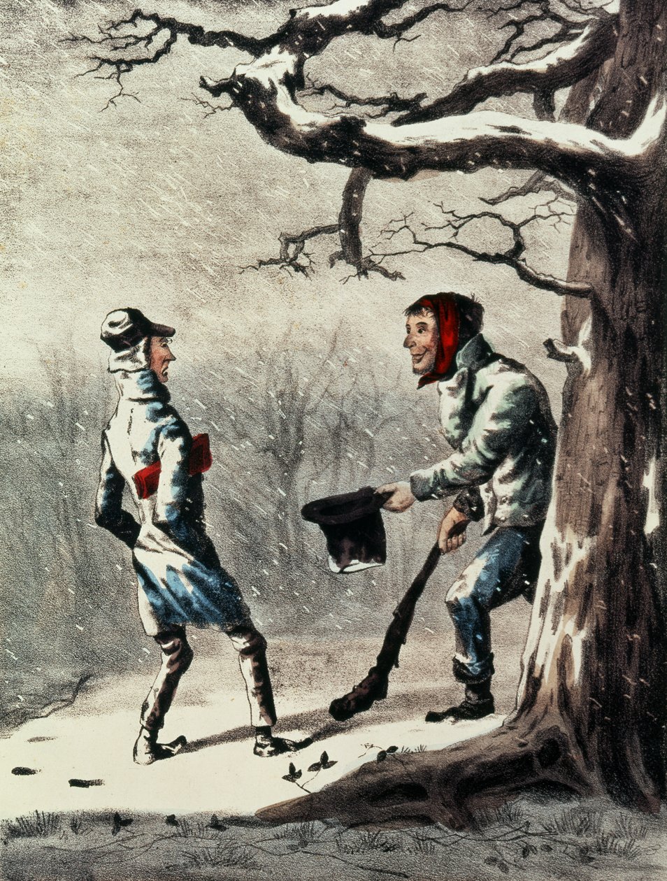Godt nytt år av N. and Ives, J.M. Currier