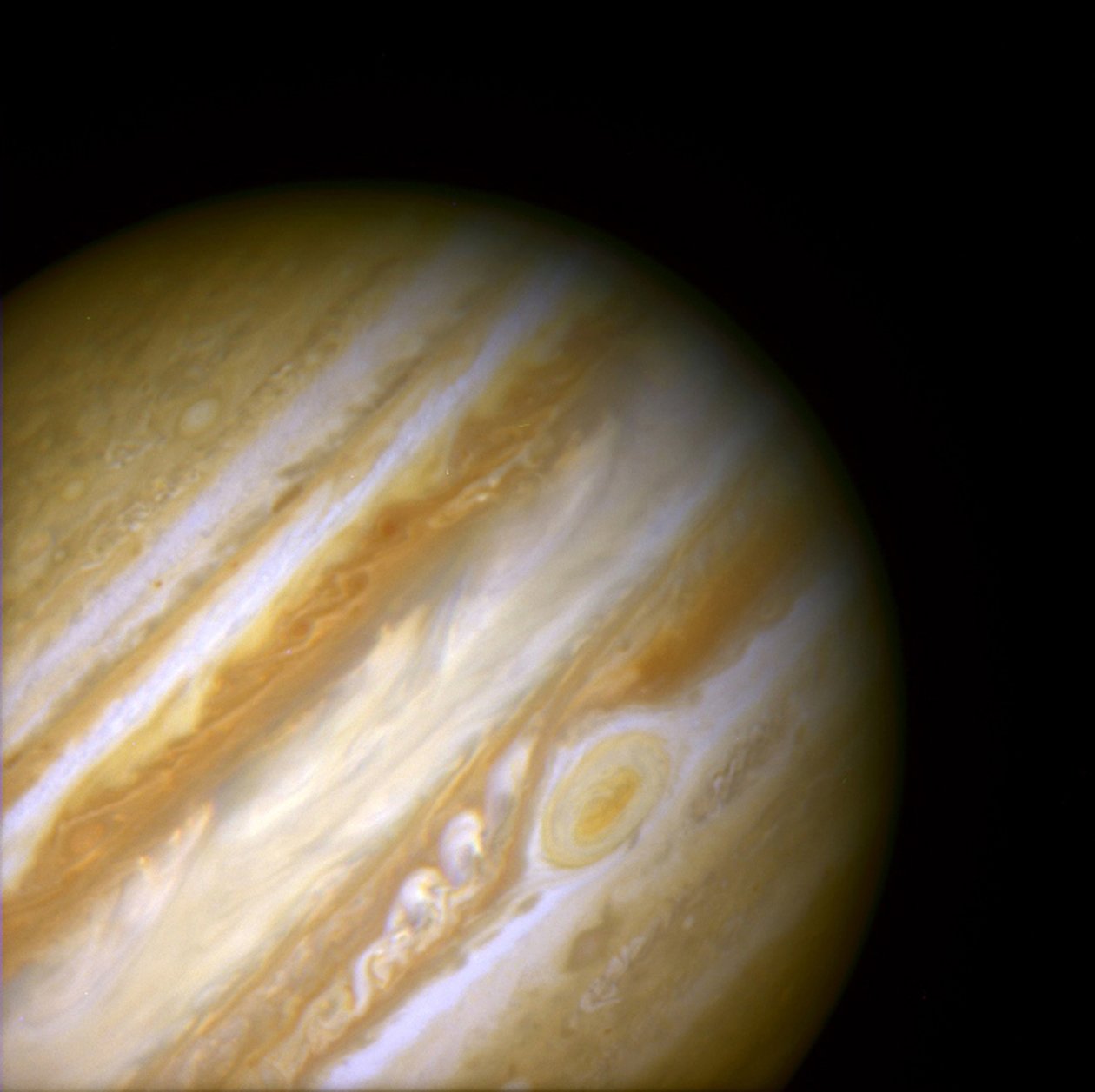 En eldgammel storm i den jovianske atmosfæren, 1999. av NASA Images