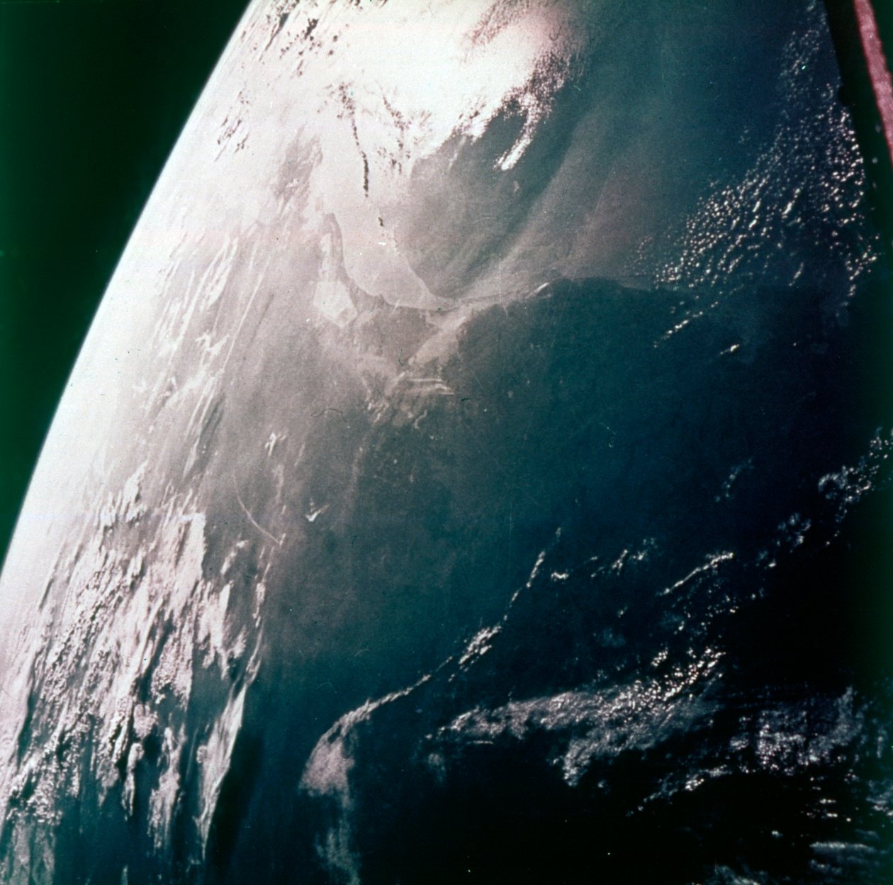 Jorden fra verdensrommet - Gulfkysten, Houston og Galveston Bay, USA, ca 1980-tallet. av NASA Images