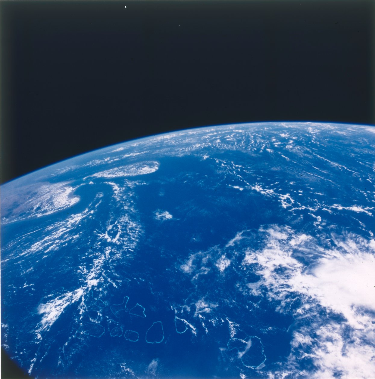 Jorden fra verdensrommet - Det indiske hav, c1980-tallet. av NASA Images
