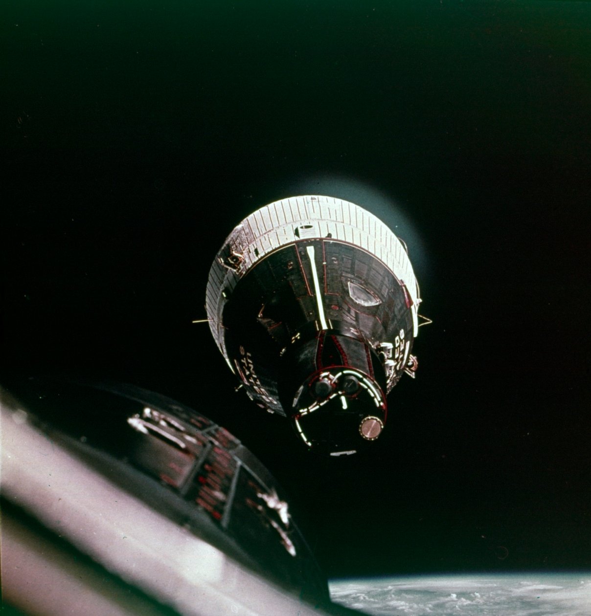 Første møte i verdensrommet, 15. desember 1965. av NASA Images