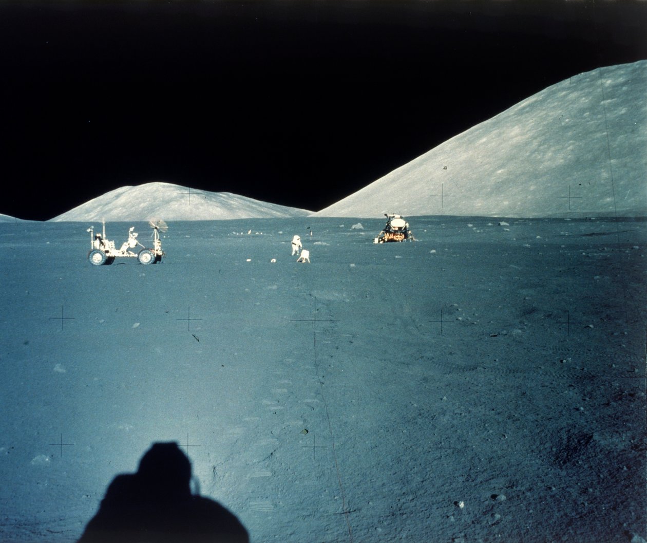 Månelandingssted, Apollo 17-oppdrag, desember 1972. av NASA Images