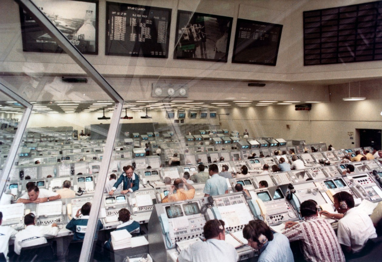 Lanseringen av Skylab 2, Kennedy Space Center, Florida, USA, 1973. av NASA Images