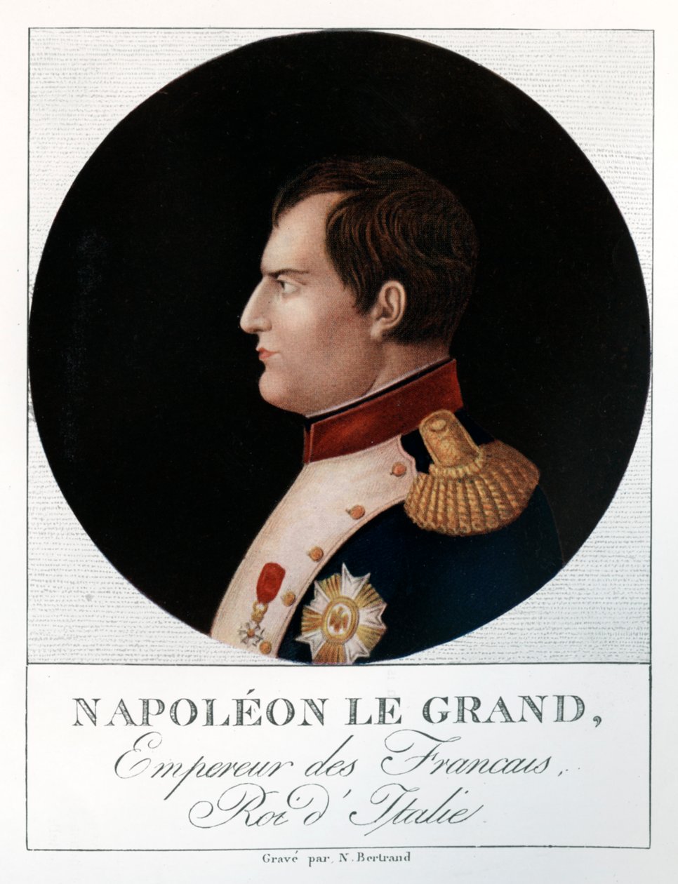 Keiser Napoleon Bonaparte, 1769-1821, 1912. av N. Bertrand