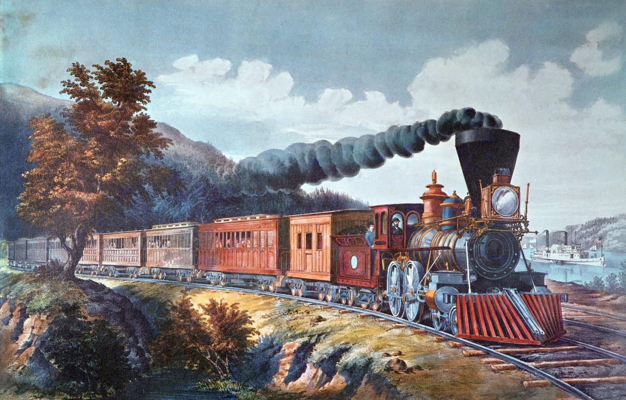 American Express tog av Currier and Ives
