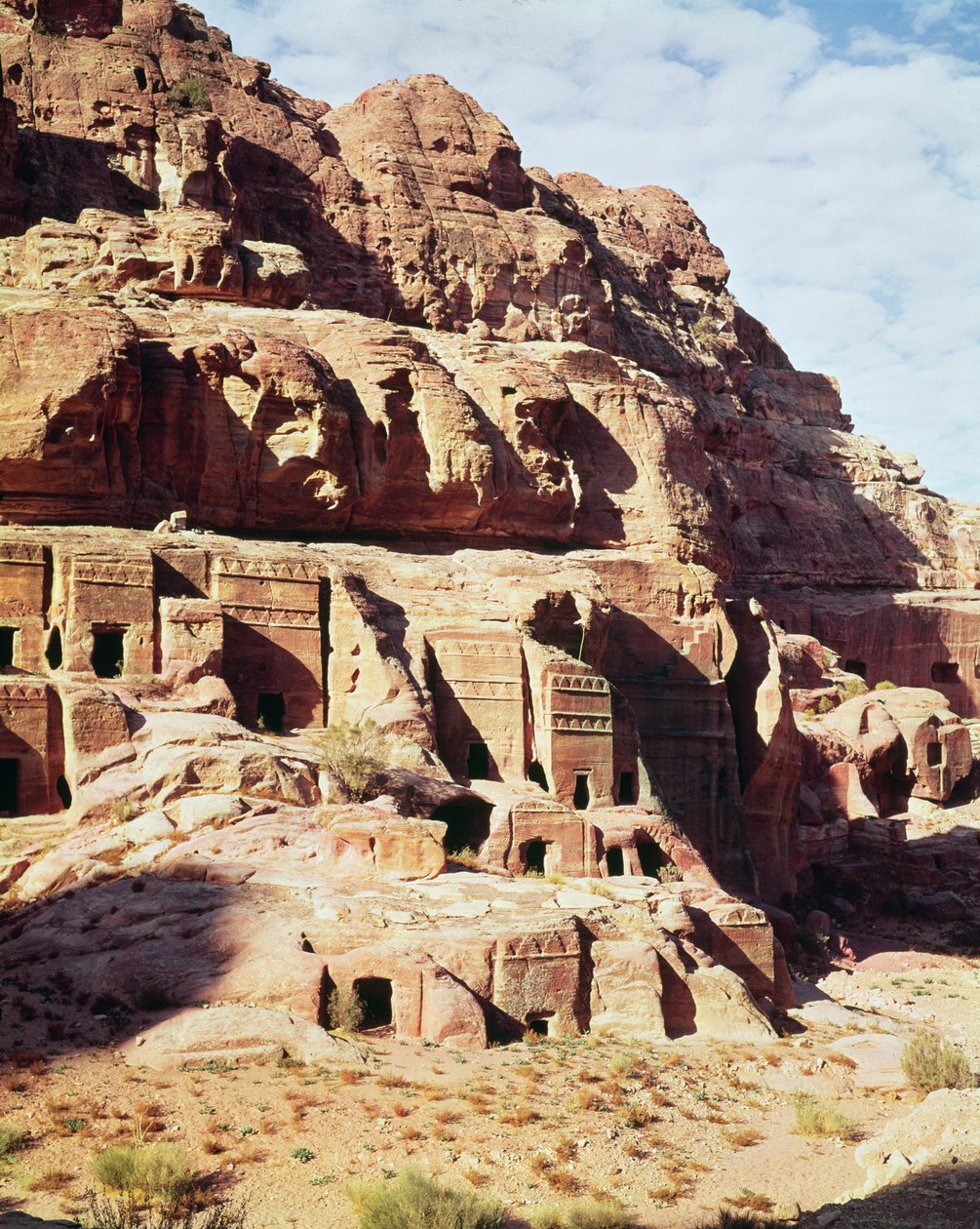 Utsikt over Fasadegaten av Nabatean