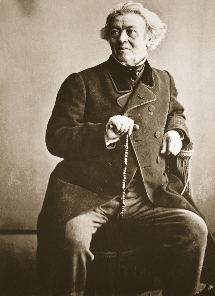 Camille Corot, ca. 1863 (fotogravyr) av Nadar
