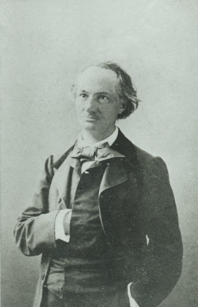 Charles Baudelaire (1821–67) av Nadar