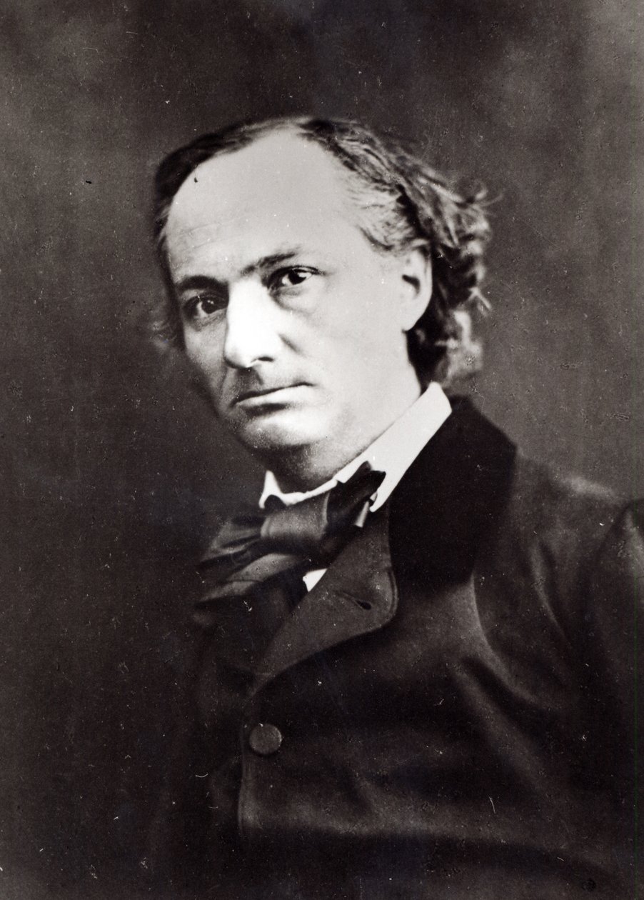 Charles Baudelaire (1821–67) av Nadar