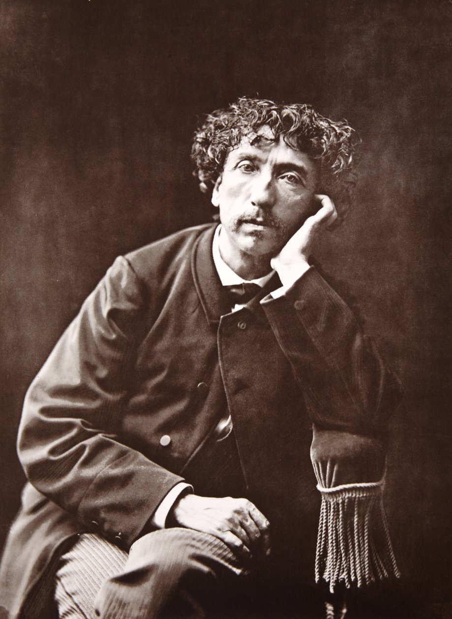 Charles Garnier, 1867 (fotogravering) av Nadar