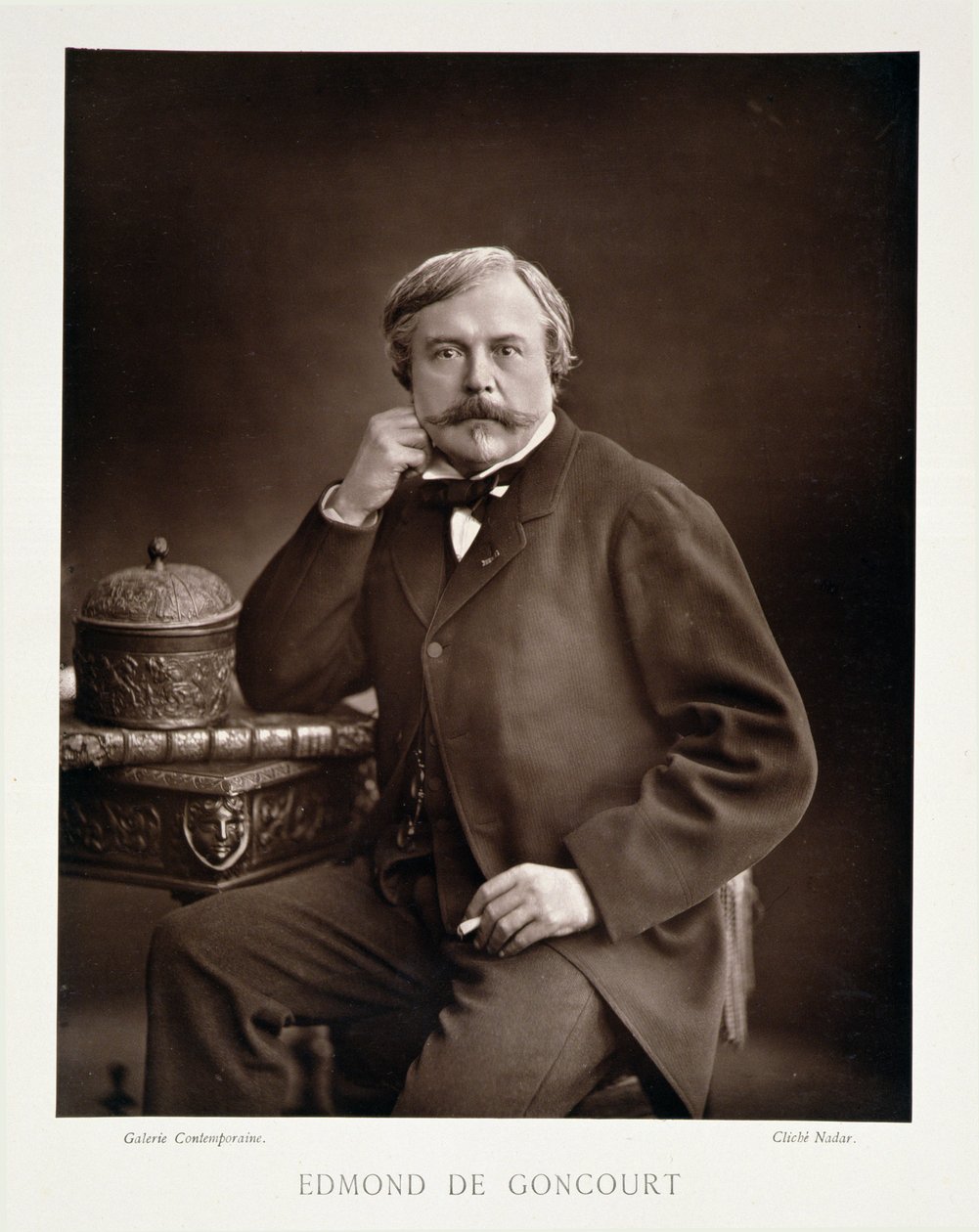 Edmond de Goncourt (1822-96) fra 