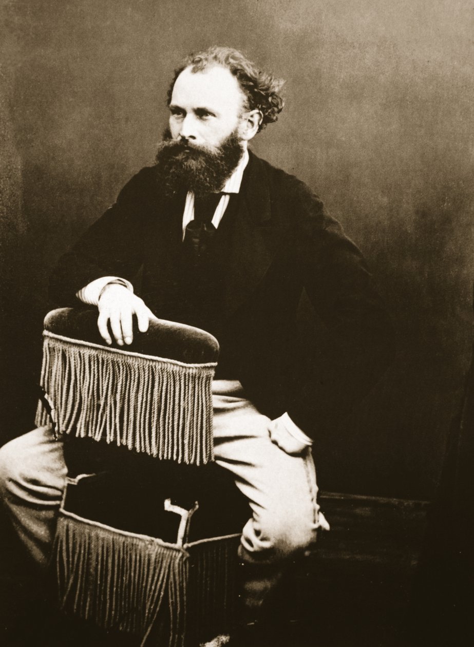 Edouard Manet, 1865 (fotogravering) av Nadar
