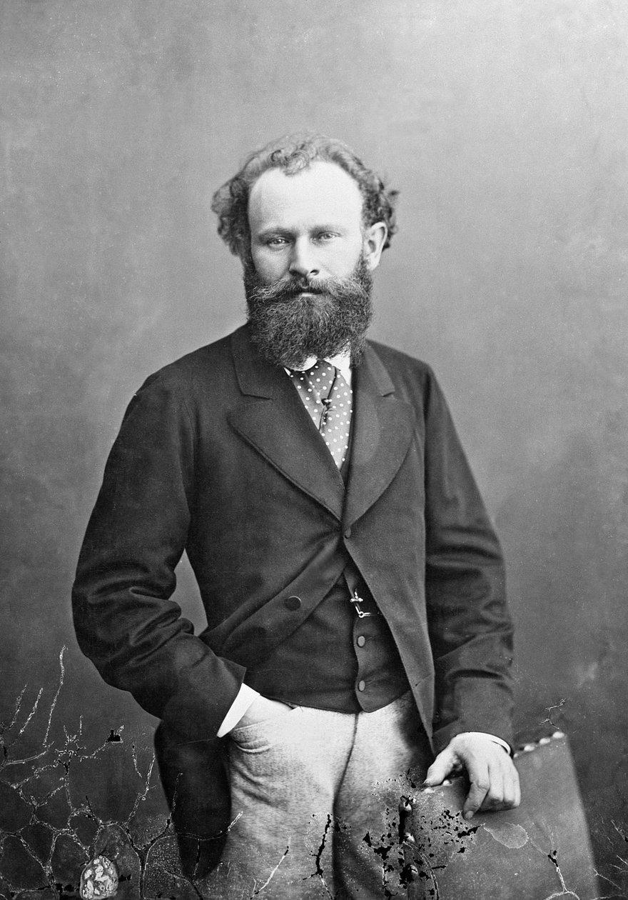 Portrett av Edouard Manet, 1874 av Nadar