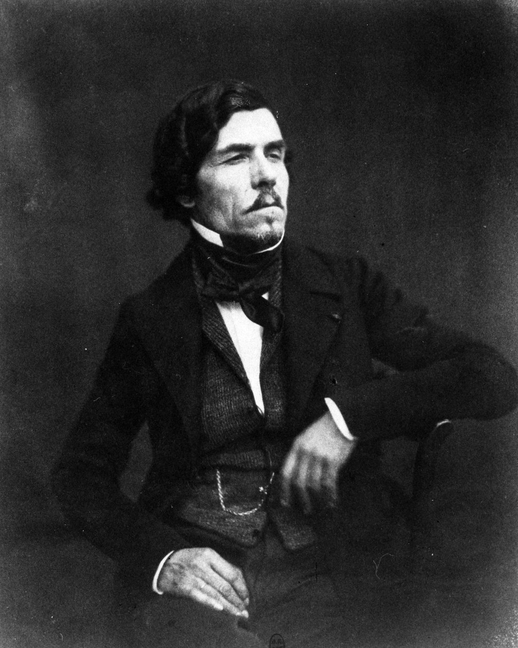 Portrett av Eugene Delacroix av Nadar
