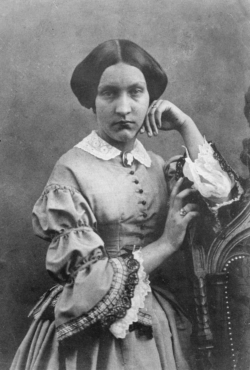 Portrett av Marie Fauquet, ca. 1860 av Nadar