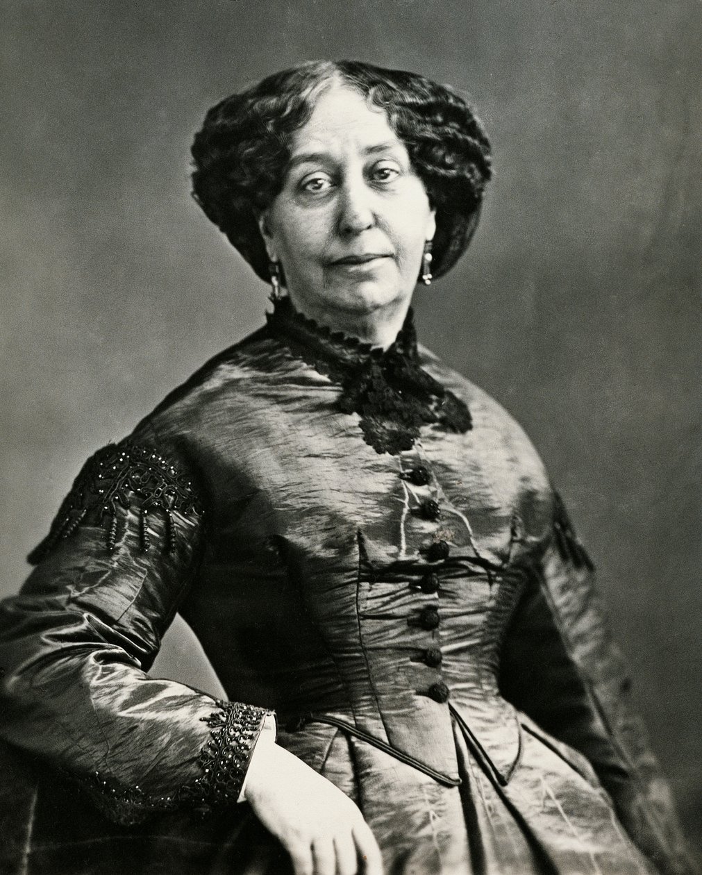 George Sand, pseudonym til Amantine-Lucile-Aurore Dupin (Paris av Nadar