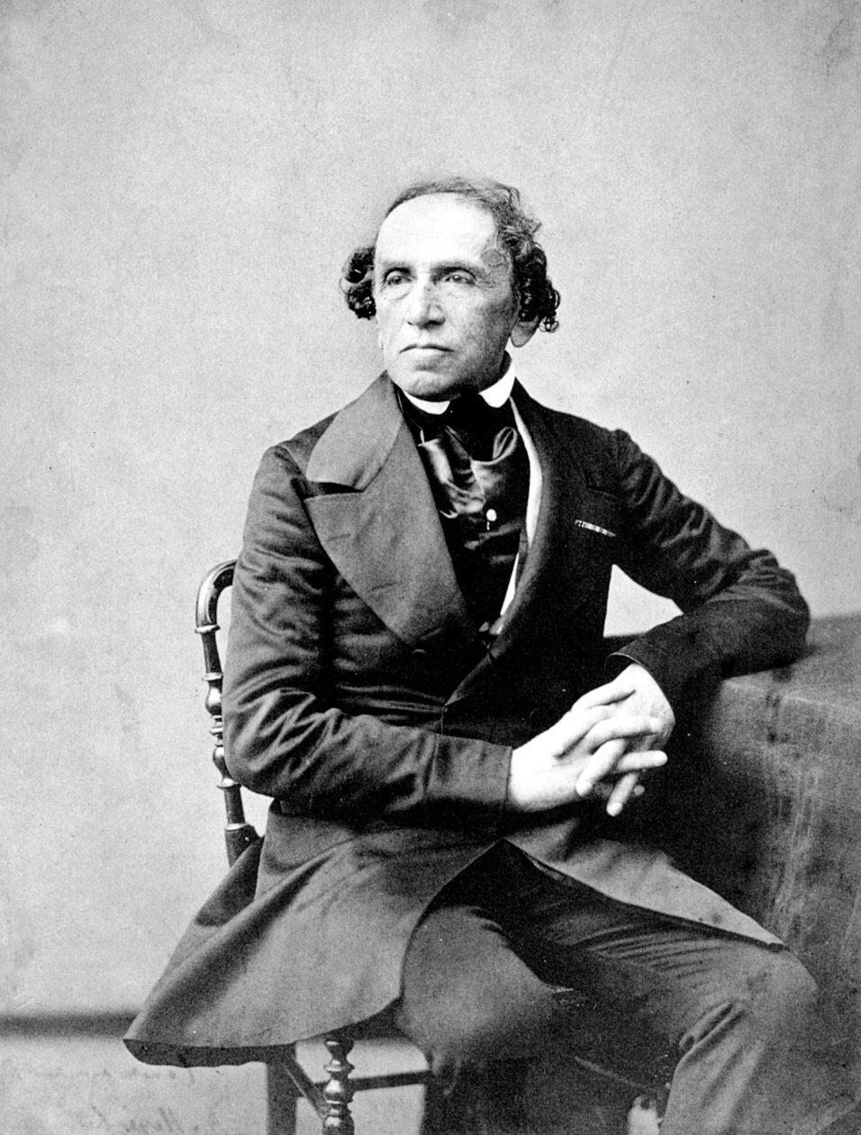Den tyske komponisten Giacomo Meyerbeer fotografert av Nadar av Nadar